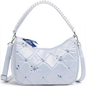Vera Bradley Disney Frannie Crossbody Bag in Cinderella Paisley, NWT.